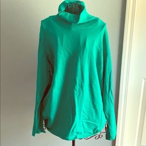 Green turtle neck 3x Jones New York